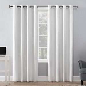 Sun Zero - 50"x63" Sun Zero 100% Blackout Duran Thermal Insul White